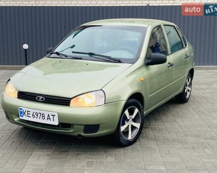 Зеленый ВАЗ Калина, объемом двигателя 1.6 л и пробегом 171 тыс. км за 1750 $, фото 1 на Automoto.ua