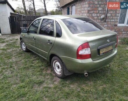 Зеленый ВАЗ Калина, объемом двигателя 1.6 л и пробегом 49 тыс. км за 2500 $, фото 4 на Automoto.ua