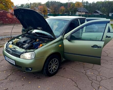 Зеленый ВАЗ Kalina, объемом двигателя 1.6 л и пробегом 294 тыс. км за 2200 $, фото 7 на Automoto.ua