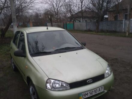 Зеленый ВАЗ Калина, объемом двигателя 1.6 л и пробегом 250 тыс. км за 1250 $, фото 1 на Automoto.ua