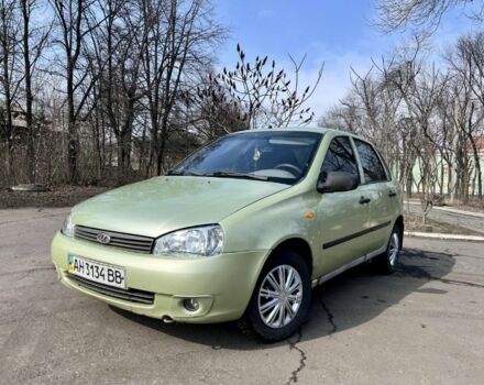 Зеленый ВАЗ Калина, объемом двигателя 1.6 л и пробегом 250 тыс. км за 1334 $, фото 1 на Automoto.ua