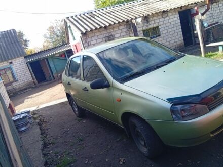 Зелений ВАЗ Калина, об'ємом двигуна 2 л та пробігом 221 тис. км за 1200 $, фото 1 на Automoto.ua