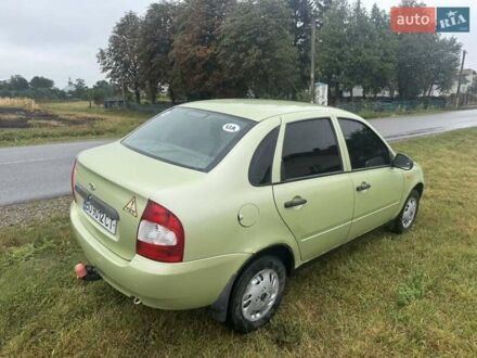 Зеленый ВАЗ Калина, объемом двигателя 1.6 л и пробегом 153 тыс. км за 1650 $, фото 1 на Automoto.ua