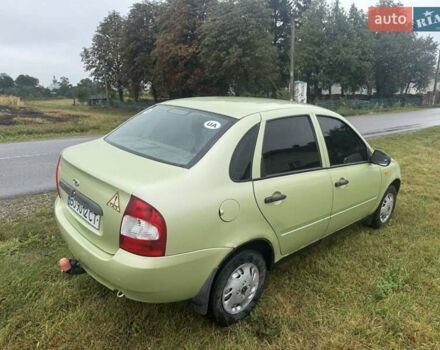 Зеленый ВАЗ Калина, объемом двигателя 1.6 л и пробегом 153 тыс. км за 1650 $, фото 1 на Automoto.ua