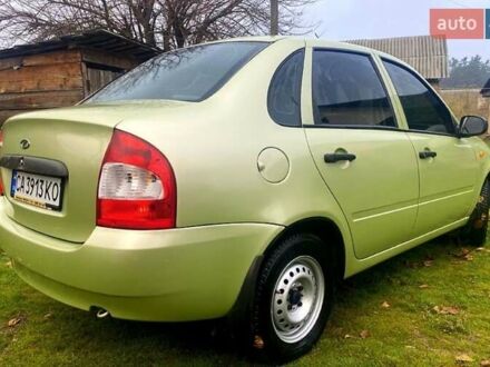 Зеленый ВАЗ Калина, объемом двигателя 1.6 л и пробегом 90 тыс. км за 3000 $, фото 1 на Automoto.ua