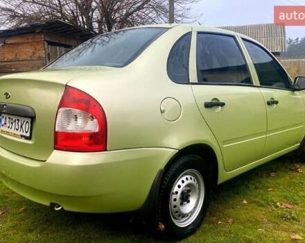 Зеленый ВАЗ Калина, объемом двигателя 1.6 л и пробегом 90 тыс. км за 3000 $, фото 1 на Automoto.ua