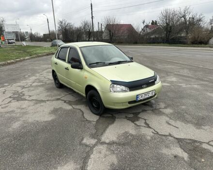 Зеленый ВАЗ Калина, объемом двигателя 1.6 л и пробегом 180 тыс. км за 1450 $, фото 1 на Automoto.ua