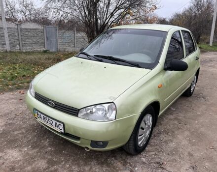 Зеленый ВАЗ Калина, объемом двигателя 1.6 л и пробегом 182 тыс. км за 1650 $, фото 1 на Automoto.ua