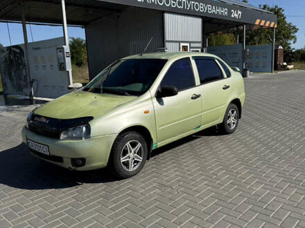 Зеленый ВАЗ Калина, объемом двигателя 1.6 л и пробегом 125 тыс. км за 1300 $, фото 1 на Automoto.ua