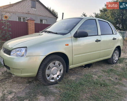 Зеленый ВАЗ Калина, объемом двигателя 1.6 л и пробегом 101 тыс. км за 2300 $, фото 1 на Automoto.ua