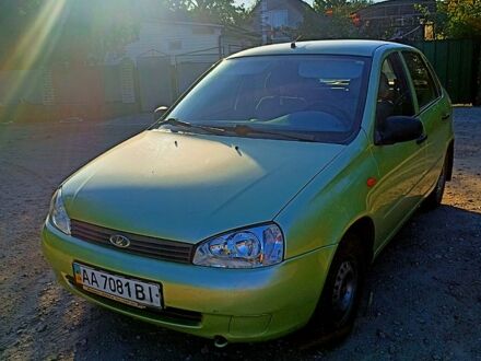 Зеленый ВАЗ Kalina, объемом двигателя 1.6 л и пробегом 96 тыс. км за 1800 $, фото 1 на Automoto.ua