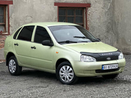 Зеленый ВАЗ Калина, объемом двигателя 1.6 л и пробегом 239 тыс. км за 1350 $, фото 1 на Automoto.ua