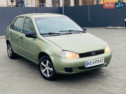 Зеленый ВАЗ Калина, объемом двигателя 1.6 л и пробегом 171 тыс. км за 1750 $, фото 1 на Automoto.ua