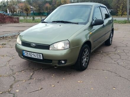 Зеленый ВАЗ Калина, объемом двигателя 1.6 л и пробегом 294 тыс. км за 2200 $, фото 1 на Automoto.ua