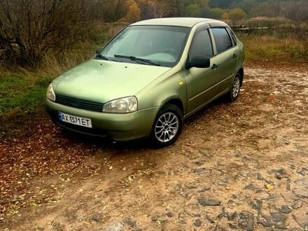 Зеленый ВАЗ Kalina, объемом двигателя 1.6 л и пробегом 170 тыс. км за 1650 $, фото 1 на Automoto.ua