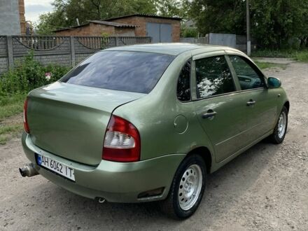 ВАЗ Калина 2008 у Синельниковом на Automoto.ua Зелений ВАЗ Калина, об'ємом двигуна 1.6 л та пробігом 95 тис. км за 1450 $, фото 1 на Automoto.ua