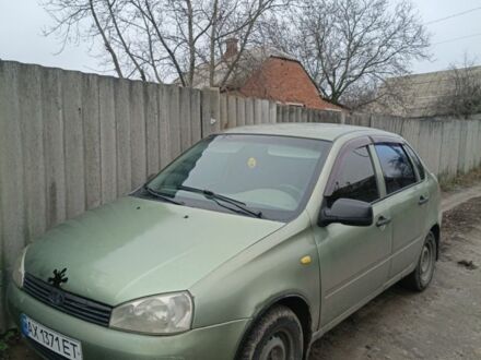 Зелений ВАЗ Калина, об'ємом двигуна 1.6 л та пробігом 220 тис. км за 1550 $, фото 1 на Automoto.ua