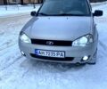 Сірий ВАЗ Lada Kalina, об'ємом двигуна 1.4 л та пробігом 107 тис. км за 3500 $, фото 1 на Automoto.ua