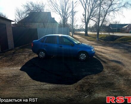 Синий ВАЗ Lada Kalina, объемом двигателя 1.6 л и пробегом 200 тыс. км за 2400 $, фото 9 на Automoto.ua