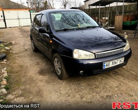 Синій ВАЗ Lada Kalina, об'ємом двигуна 1.6 л та пробігом 1 тис. км за 2350 $, фото 1 на Automoto.ua