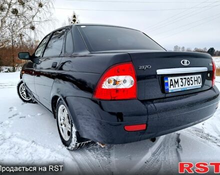 Черный ВАЗ Lada Priora, объемом двигателя 1.6 л и пробегом 100 тыс. км за 3100 $, фото 2 на Automoto.ua