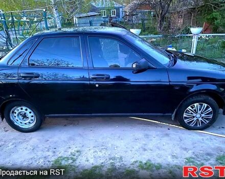 Чорний ВАЗ Lada Priora, об'ємом двигуна 1.6 л та пробігом 135 тис. км за 3700 $, фото 1 на Automoto.ua