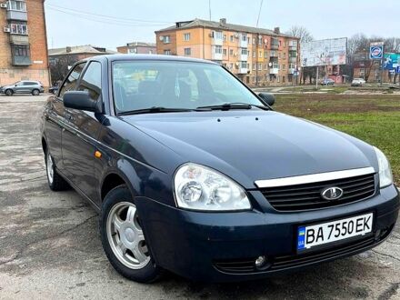 Черный ВАЗ Lada Priora, объемом двигателя 1.6 л и пробегом 108 тыс. км за 3250 $, фото 1 на Automoto.ua