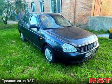 Чорний ВАЗ Lada Priora, об'ємом двигуна 1.6 л та пробігом 250 тис. км за 1500 $, фото 1 на Automoto.ua