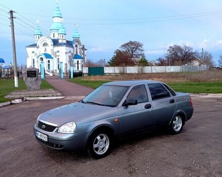 Серый ВАЗ Lada Priora, объемом двигателя 1.6 л и пробегом 166 тыс. км за 3200 $, фото 1 на Automoto.ua