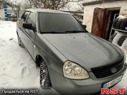 Сірий ВАЗ Lada Priora, об'ємом двигуна 1.6 л та пробігом 230 тис. км за 2350 $, фото 1 на Automoto.ua