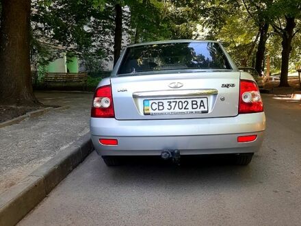 Серый ВАЗ Lada Priora, объемом двигателя 1.6 л и пробегом 200 тыс. км за 3500 $, фото 1 на Automoto.ua