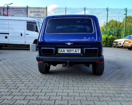 Синий ВАЗ Нива, объемом двигателя 1.6 л и пробегом 75 тыс. км за 3400 $, фото 3 на Automoto.ua