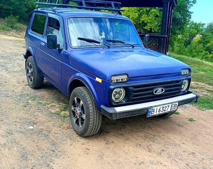 Синий ВАЗ Нива, объемом двигателя 1.6 л и пробегом 99 тыс. км за 2500 $, фото 1 на Automoto.ua