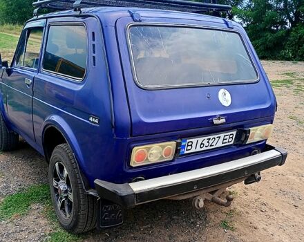 Синий ВАЗ Нива, объемом двигателя 1.6 л и пробегом 99 тыс. км за 2500 $, фото 2 на Automoto.ua