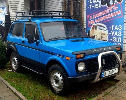 Синий ВАЗ Нива, объемом двигателя 1.6 л и пробегом 88 тыс. км за 1650 $, фото 5 на Automoto.ua