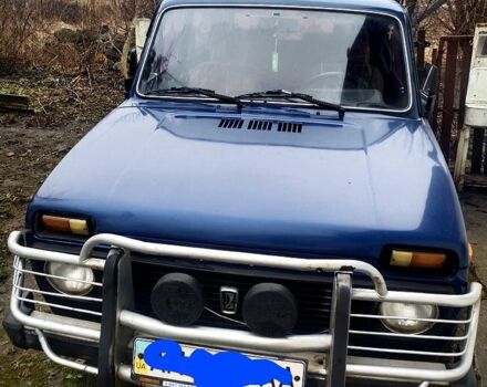 Синий ВАЗ Нива, объемом двигателя 1.7 л и пробегом 80 тыс. км за 2250 $, фото 1 на Automoto.ua