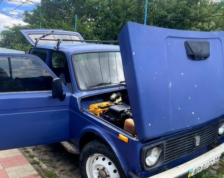 Синий ВАЗ Нива, объемом двигателя 1.7 л и пробегом 95 тыс. км за 3500 $, фото 6 на Automoto.ua