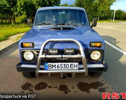 Синий ВАЗ Нива, объемом двигателя 1.7 л и пробегом 200 тыс. км за 3800 $, фото 1 на Automoto.ua