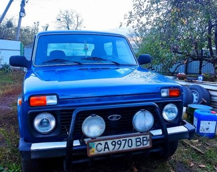Синий ВАЗ Нива, объемом двигателя 1.7 л и пробегом 116 тыс. км за 3500 $, фото 1 на Automoto.ua