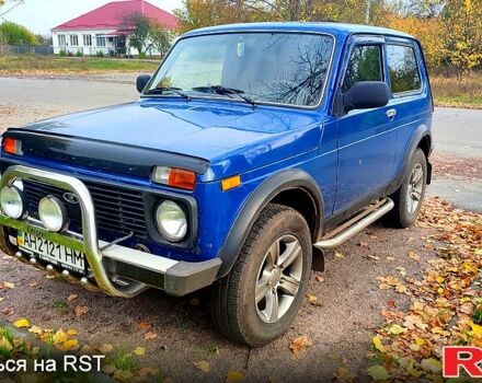 Синий ВАЗ Нива, объемом двигателя 1.7 л и пробегом 77 тыс. км за 4500 $, фото 1 на Automoto.ua