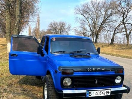 ВАЗ Нива 2007 в Хороле на Automoto.ua Синий ВАЗ Нива, объемом двигателя 1.7 л и пробегом 177 тыс. км за 4490 $, фото 1 на Automoto.ua