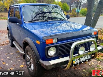 Синій ВАЗ Нива, об'ємом двигуна 1.7 л та пробігом 77 тис. км за 4500 $, фото 1 на Automoto.ua