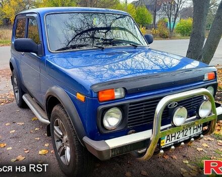 Синий ВАЗ Нива, объемом двигателя 1.7 л и пробегом 77 тыс. км за 4500 $, фото 1 на Automoto.ua