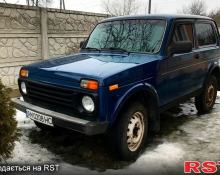 Синий ВАЗ Нива, объемом двигателя 1.7 л и пробегом 135 тыс. км за 3200 $, фото 1 на Automoto.ua