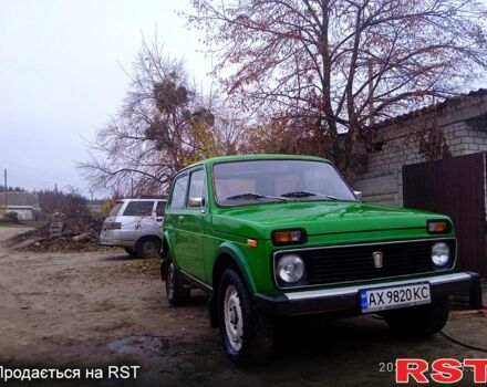 Зеленый ВАЗ Нива, объемом двигателя 1.6 л и пробегом 118 тыс. км за 1350 $, фото 6 на Automoto.ua