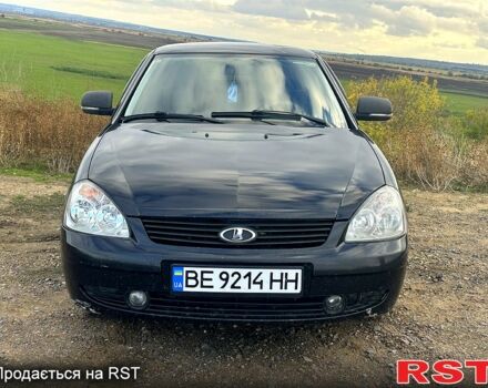 Черный ВАЗ Priora, объемом двигателя 1.6 л и пробегом 200 тыс. км за 2200 $, фото 4 на Automoto.ua
