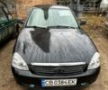 Черный ВАЗ Priora, объемом двигателя 1.6 л и пробегом 200 тыс. км за 2600 $, фото 1 на Automoto.ua