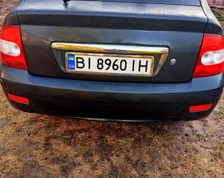 Черный ВАЗ Priora, объемом двигателя 1.6 л и пробегом 413 тыс. км за 2550 $, фото 2 на Automoto.ua