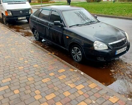 Черный ВАЗ Priora, объемом двигателя 1.6 л и пробегом 197 тыс. км за 2100 $, фото 4 на Automoto.ua