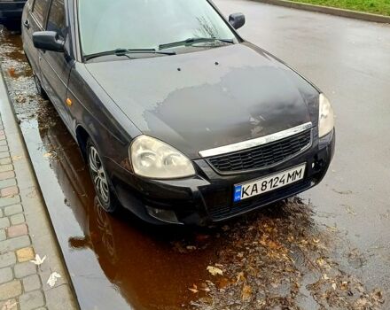 Черный ВАЗ Priora, объемом двигателя 1.6 л и пробегом 197 тыс. км за 2100 $, фото 2 на Automoto.ua